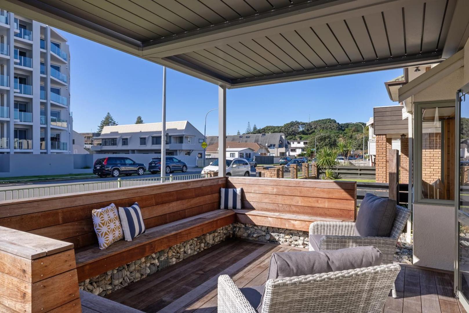 The Iconic Kiwi Bach, Full Site Downtown Mount Villa Mount Maunganui Dış mekan fotoğraf