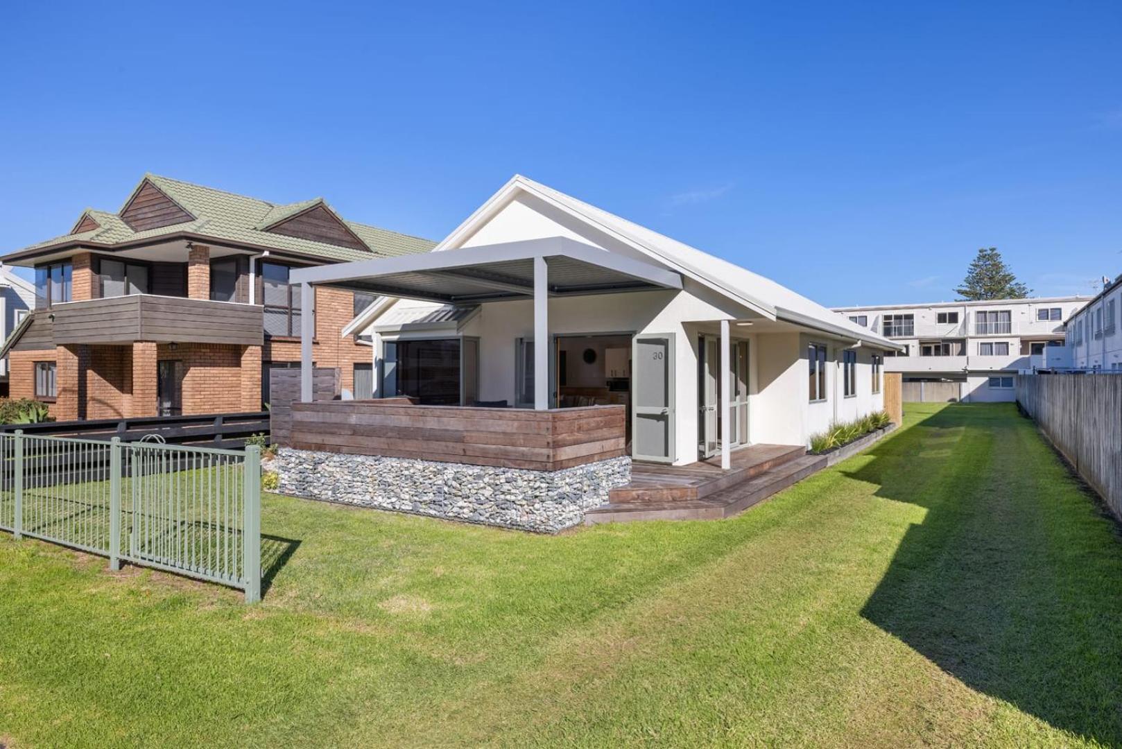 The Iconic Kiwi Bach, Full Site Downtown Mount Villa Mount Maunganui Dış mekan fotoğraf